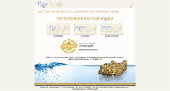 Desktop Screenshot of naturgold.de